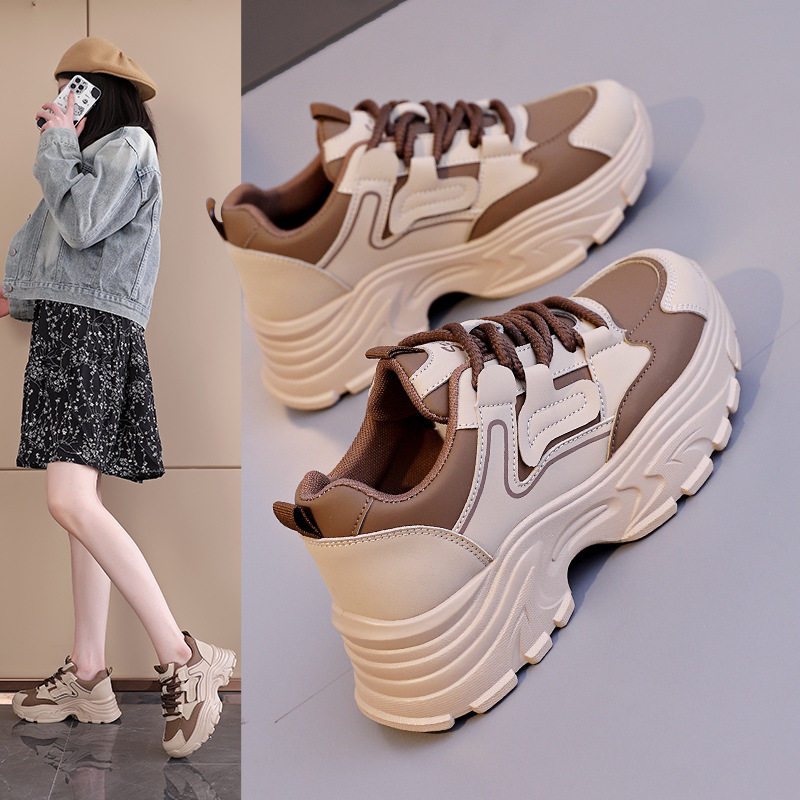 网红老爹鞋女新款春秋厚底内增高轻便运动鞋小个子休闲鞋YYT-2406,女鞋,时尚休闲鞋,淘宝优惠券,粉丝福利购,淘宝优惠卷