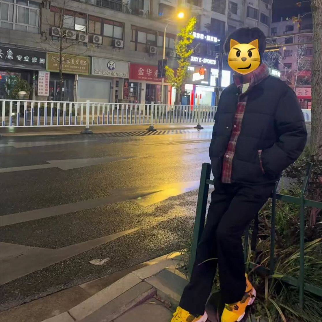 韩版复古格子拼接棉衣棉服男女款冬季加厚保暖立领面包服棉袄外套