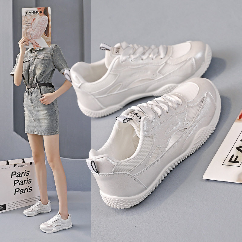运动鞋女2024年夏季新款女鞋百搭鞋子爆款女款薄款透气板鞋K1503