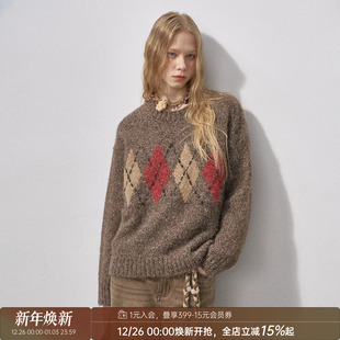 长裤 菱格毛衣 菱格针织衫 DIDDIMODA