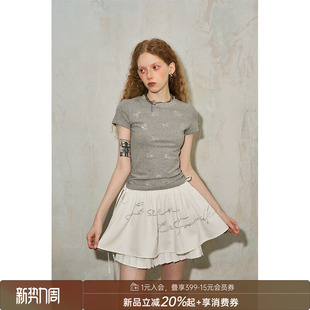 半裙 印花半裙 DIDDIMODA T恤