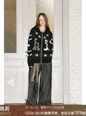 【清仓特惠】DIDDI MODA灯芯绒裤子女保暖直筒裤复古条纹大长腿