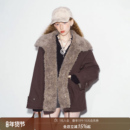 DIDDIMODA 毛毛外套/针织两件套/呢外套