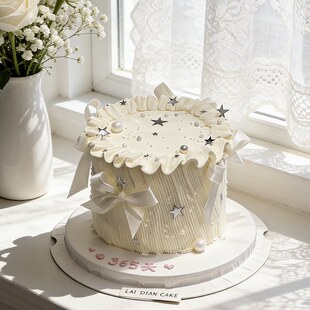 扮 饰亮片星星浪漫情侣纪念日女神仙女装 韩式 ins闪片五角星蛋糕装