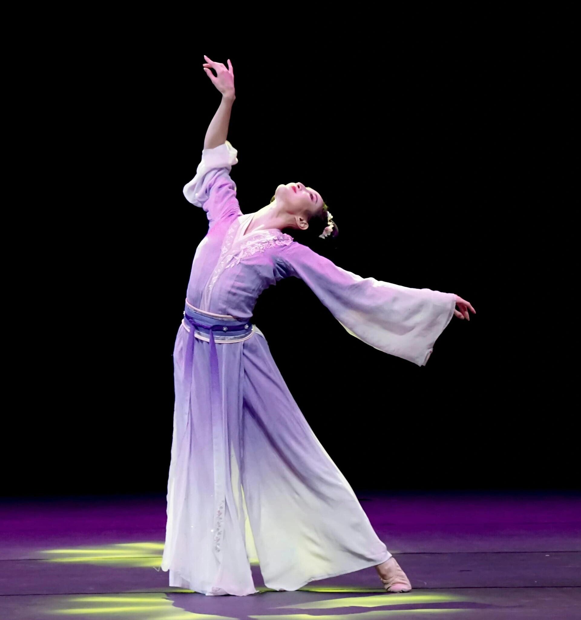 第十三届荷花奖古典舞蹈演出剧目服《易安醉》定制身韵练功表演服