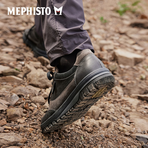 防水休闲皮鞋MEPHISTO/马飞仕图