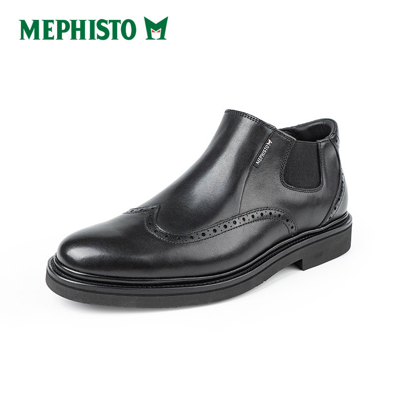 MEPHISTO/马飞仕图全新系列切尔西短靴商务正装男靴布洛克 GERARD