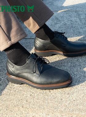MEPHISTO/马飞仕图舒适轻便新款进口正装商务德比鞋婚鞋 BATISTE
