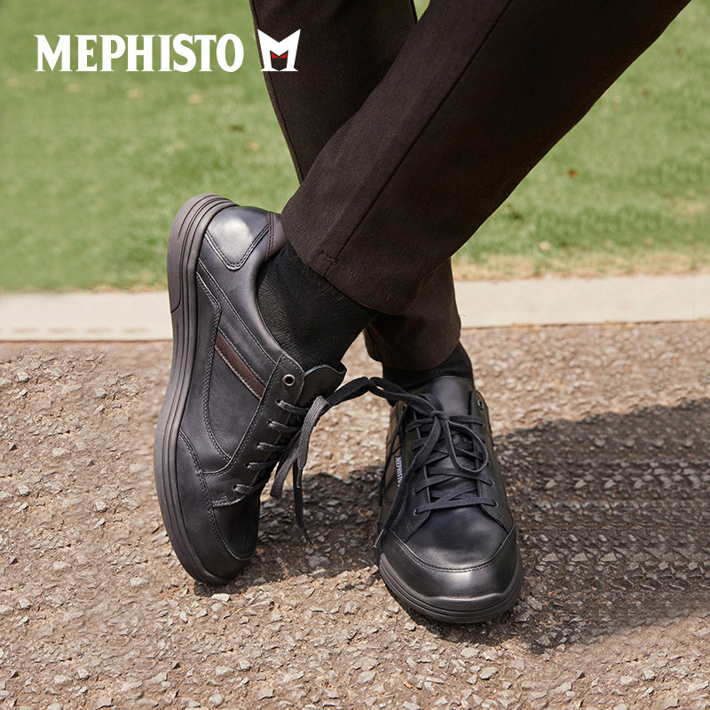 mephisto/马飞仕图新款平底男鞋舒适透气低帮休闲鞋运动frank2