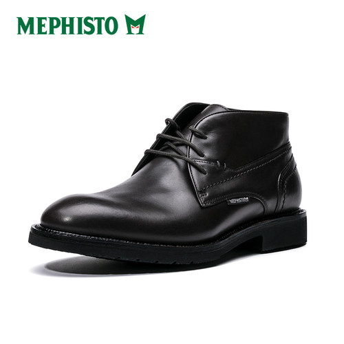 MEPHISTO男士商务皮鞋固特异靴子