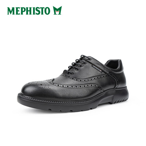 MEPHISTO/马飞仕图全新系列布洛克商务休闲鞋轻便男士休闲鞋EDDIE
