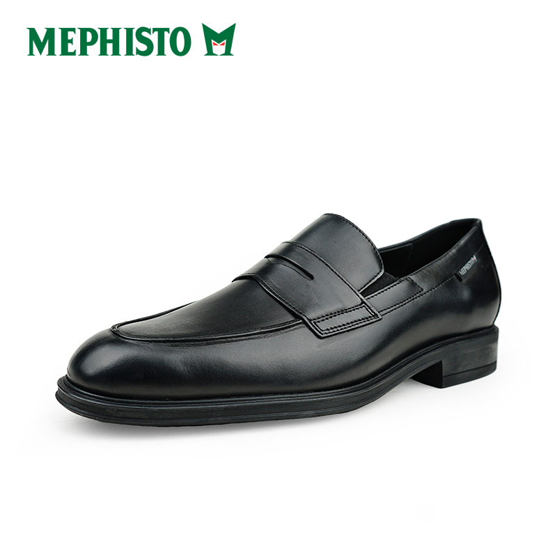 mephisto/马飞仕图舒适尖头乐福鞋一脚蹬轻便系列洋气皮鞋kurtis