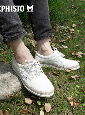 MEPHISTO/马飞仕图百搭透气真皮休闲鞋舒适手工休闲鞋VARNEY PER