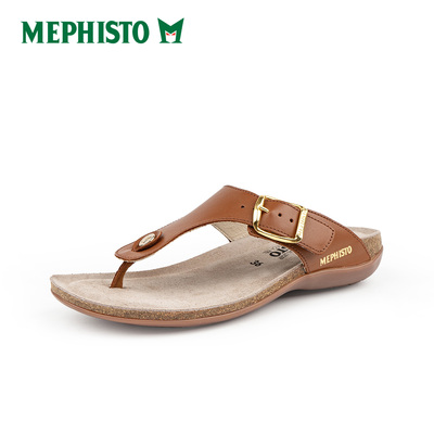 MEPHISTO/马飞仕图新款女士人字拖舒适休闲夹脚拖 ALINDA