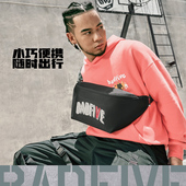 Lining 反伍BADFIVE篮球系列男女运动反光胸包ABDT283 李宁正品