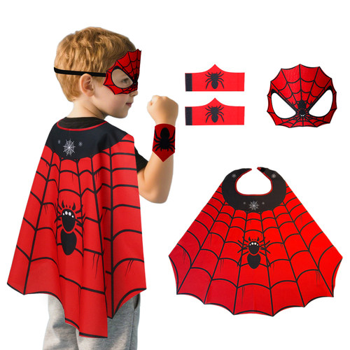 斯派米蜘蛛披风面具炫酷可爱