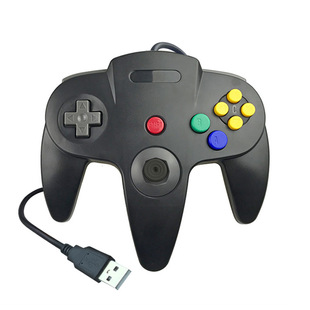 N64USB游戏手柄 全新现货 N64外形PC手柄 n64usb有线手柄 欢迎