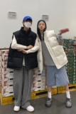 2025秋冬季港风大码情侣学生纯色棉马甲MJ908-P6588，女装马甲，星座912-1（原星座914-5）