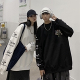 2025春季刺绣印花港风情侣学生卫衣外套男VE010-P6078，女装短外套，星座912-1（原星座914-5）
