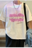 夏季大妈妈短袖男港风情侣短袖学生男女印花TX010-P2538，男装T恤，星座912-1（原星座914-5）
