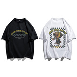 2022高品质280克纯棉印花短袖男得物直播供货品质DW003-P3858，男装T恤，星座912-1（原星座914-5）