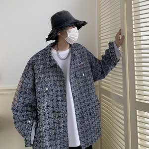 2025秋季新港风宽松潮流高品质小香风夹克外套男JK534-P80108图片