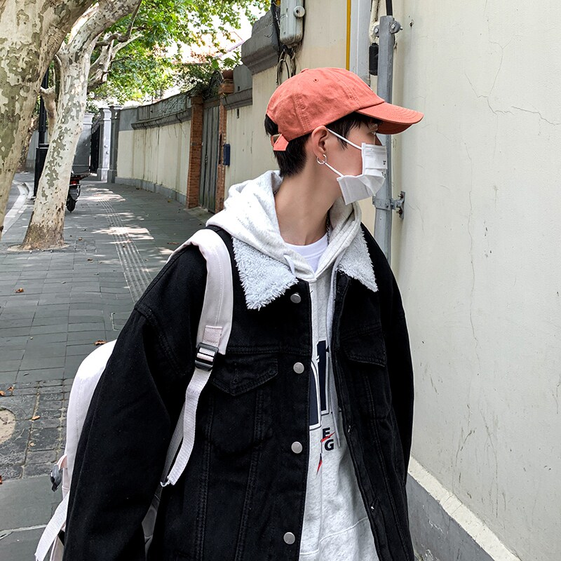 2021港风大码男装个性印花牛仔外套羊羔毛JK802-P95128,男装工装外套,星座912-1（原星座914-5）