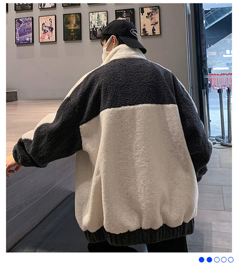 2025冬季直播羊羔毛棉衣外套男高品质棉衣Y8011-P115,男装棉衣,星座912-1（原星座914-5）