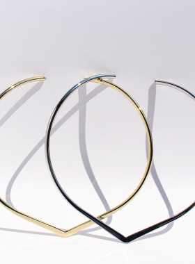 欧美外贸饰品极简时尚爱心项链