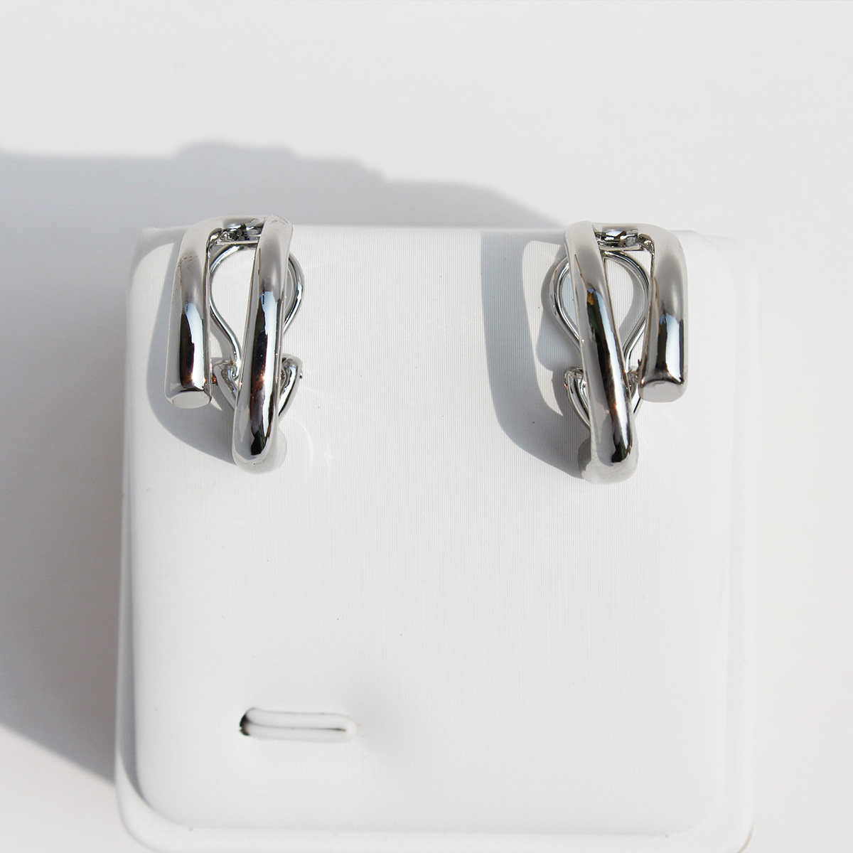 欧美新款圈圈耳夹女欧美几何线条