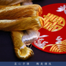 苏绣进口盘金线银线专业绣花线粤绣多色盘金线苏绣配件绣金字