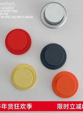 山七开纯色银色好搭配！magsafe可折叠磁吸手机气囊支架磨砂