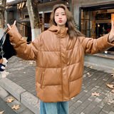 高级感超好看黑色短款云朵泡芙羽绒服女冬2024年新款面包服厚外套，女装羽绒服，浙宝213A