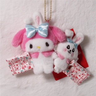日本sanrio三丽鸥SWIMMER系列联名kitty公仔挂件收纳包 北京现货