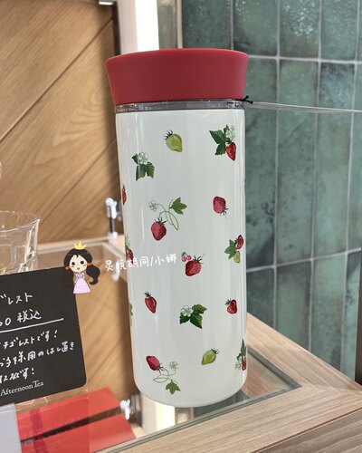 日本购在途 afternoon tea下午茶 保温杯水杯 草莓限定 随手杯