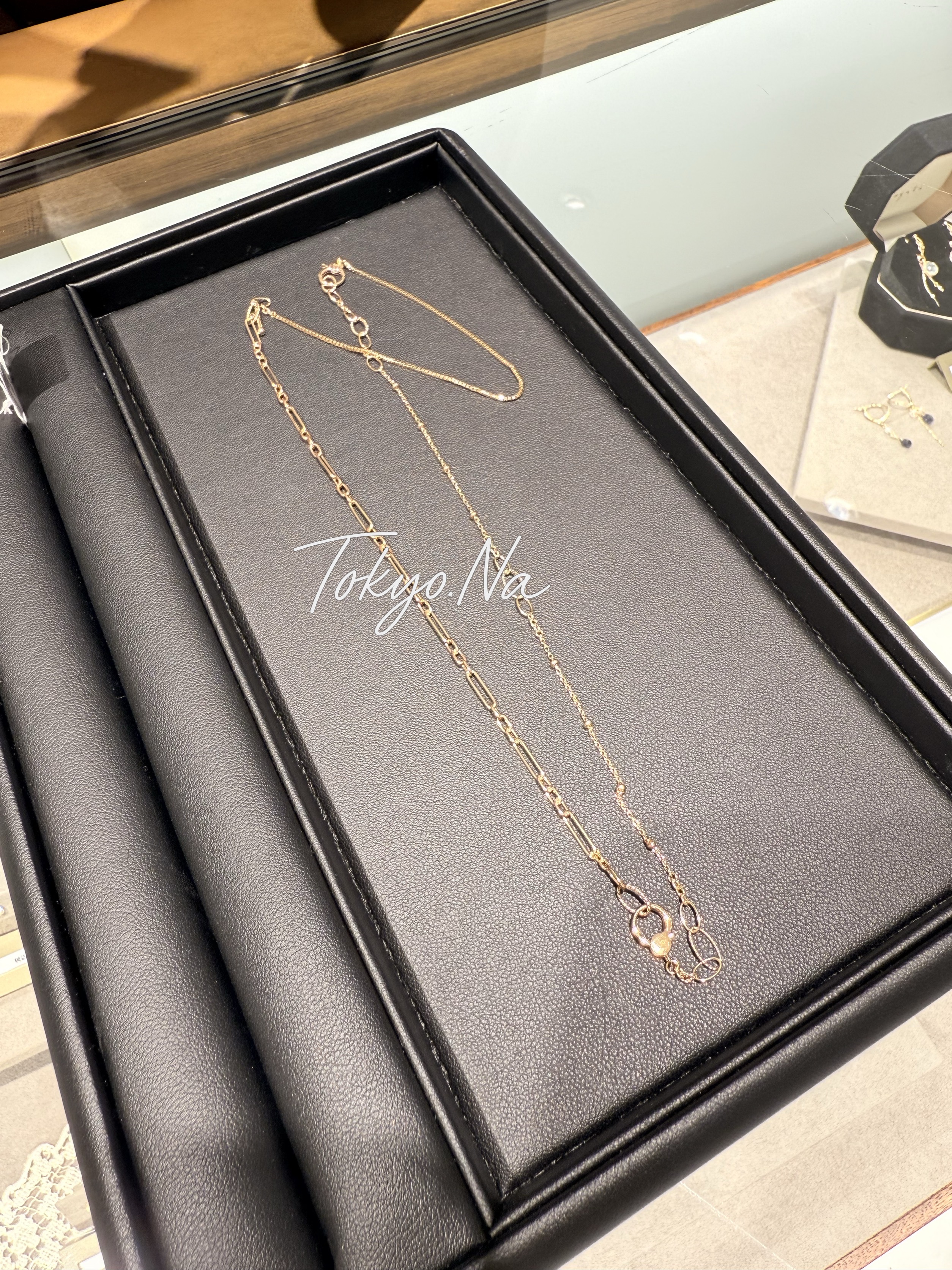 日本购直邮 agete 项链多种戴法 三节 25圣诞限定 k10