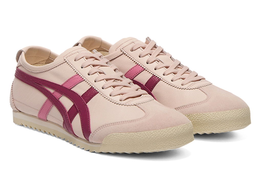 日本购Onitsuka Tiger鬼塚虎mexico66 女款休闲鞋日本制羊皮