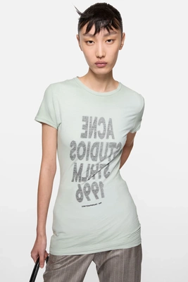 日本购 acne studio短袖圆领T恤26/3 不退换 修身紧身