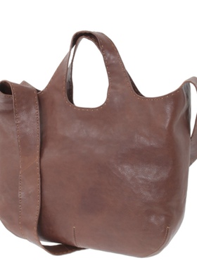 日本购直邮 genten 大号托特包 单肩斜挎手提 25/12 牛皮 44865