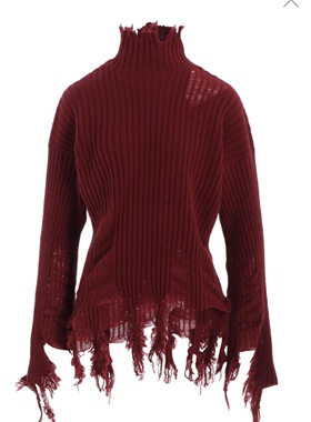 日本购 limi feu 毛衣开衫 做旧25/11 LL-K02-160-3-02