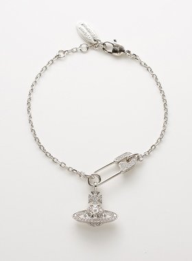 日本代购直邮 正品薇薇安土星西太后 别针回形针手链 人气ins