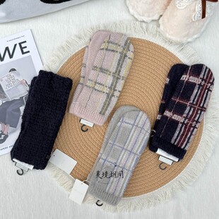 北京现货 日本购ANTEPRIMA 舒适柔软保暖 半指/全包羊毛混纺手套