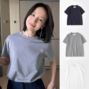 正版Studio Nicholson Marine纯棉T恤短袖 黑色 北京现货