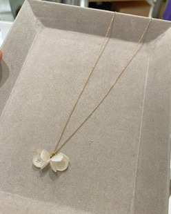 日本代购在途 伊势丹快闪店 alpaca to hana真花手作项链毛衣链