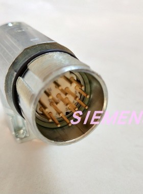 6FX2003-7DX00德国原装进口12芯 17芯信号航空插头底座19.8  22.6