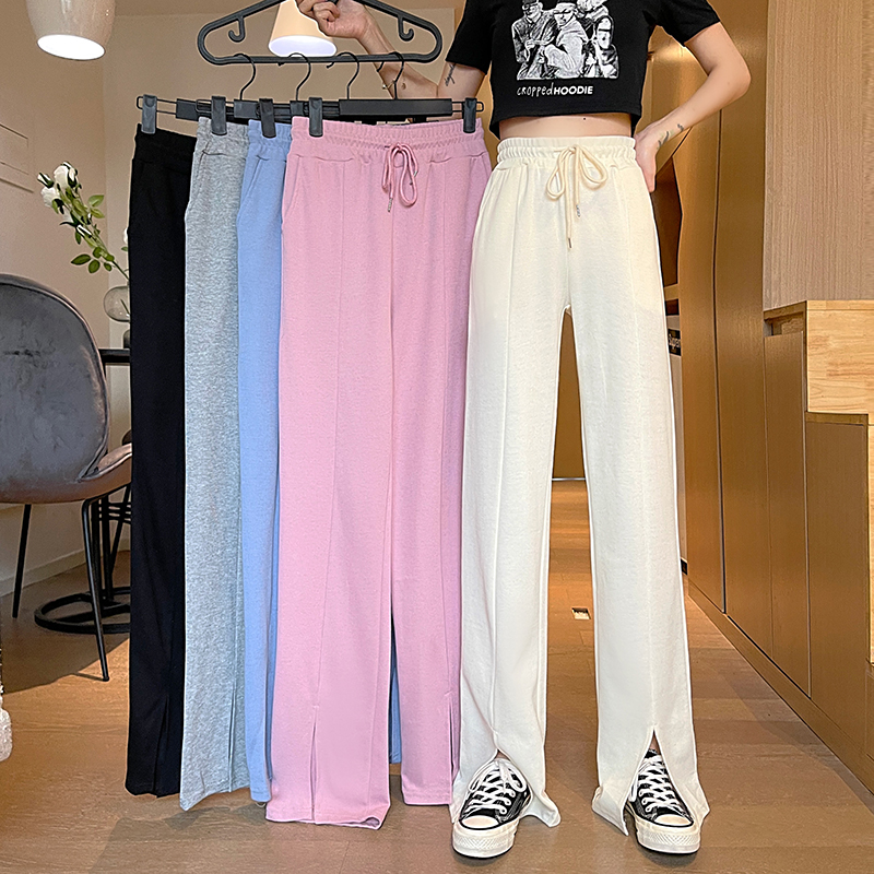 Real price 2021 drawstring casual pants for women