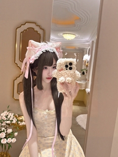洛丽塔cosplay猫耳朵发箍lolita猫娘兽耳发带KC头饰发夹女仆发饰