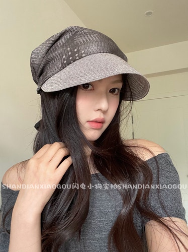 定制大帽檐多种戴法 简约百搭显脸小女士夏季大檐遮阳帽日系