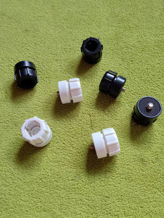 17mm球头座转换1 4螺纹接口平板转接头手机球头支架改螺丝口配件