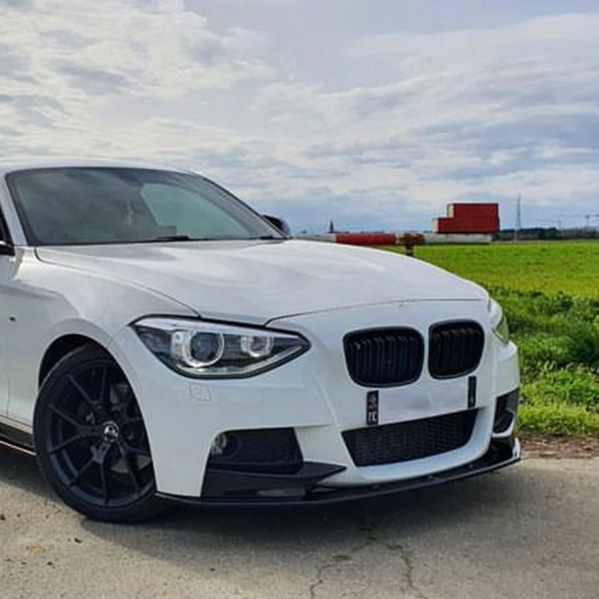 适用BMW1系F20 F21前期 M Sport 2012-2014 前唇前铲前包角改装